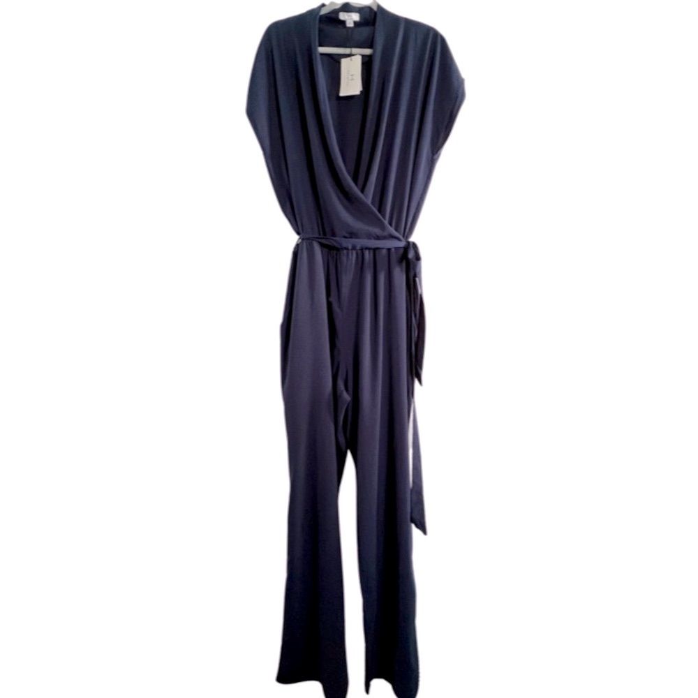 H by Halston Wrap Top Jumpsuit NWT